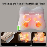 Coussin de massage Shiatsu vibrant pour le cou et le dos avec logo personnalisé, pour le corps entier, idéal pour la voiture et la maison