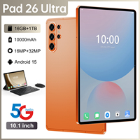 Tablet PC S26Ultra Langsung dari Pabrik 16G+1TB, Layar Sentuh 10.1 Inci, Android 15, WiFi Dual-Band, WiFi + BT 5.0 - Dukungan OEM ODM