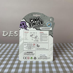 Populaire enfants jeu <span class=keywords><strong>Mini</strong></span> plastique mixte accessoires main Sport nouveau Fidget jouet ensemble impression personnalisée planches à roulettes doigt avec outils - Product Image 3