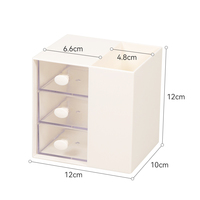 Porte-stylos de bureau en plastique personnalisé OEM ODM pour usine, accessoires de bureau pour enfants, organisateur de stylos de bureau, porte-crayons