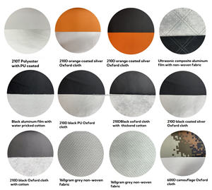 Dickes, glänzendes Finish 99% UV-Schutz Regenschutz Staub dichte, faltbare Auto abdeckung für Camry Limousine aus Polyester Taft Oxford - Product Image 6