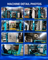 Machine de moulage de formes en EPS Guiju, vente directe du fabricant, haute capacité, contrôle par écran tactile PLC, pompe et moteur, fabrication de boîtes en mousse de polystyrène