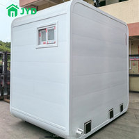 Toilette mobile portable moderne pour salle de bain dans la maison en acier et panneau sandwich
