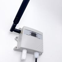 Transmisor de Temperatura y Humedad Modbus RTU 4G LTE, Sensor de Doble Canal de Alta Precisión para IoT Industrial y Agricultura Inteligente