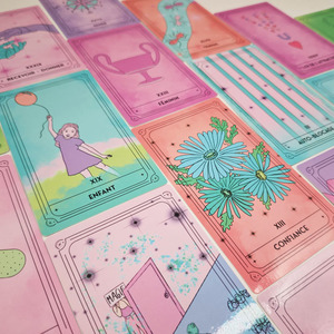 Tạo ra của riêng tôi thiết kế đẹp cổ điển Oracle in thẻ tùy chỉnh Tarot thẻ cho người mới bắt đầu - Product Image 1