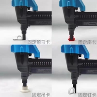 DCCN40 qualité industrielle 21V 4.0Ah Lithium pistolet à clous en acier électrique sans fil béton ciment tir pistolet à clous