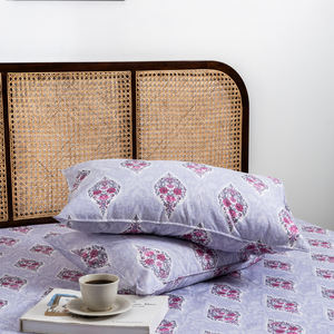 Beautiful Modern Style Printed Nature Hotel Home Cotton Duvet Cover <b>Set</b> Double Bed 300tc Eco-Friendly 2 <b>Pillow</b> Covers Wholesale - Product Image 4