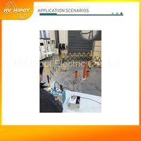 Ensemble de test Hipot HVHIPOT GDZG-300 120/5 DC, testeur de tension de résistance 120kV/5mA