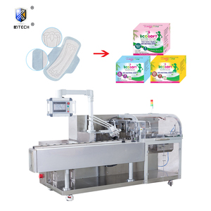 Automática completa servilleta sanitaria cartón caja de embalaje de la máquina - Product Image 1