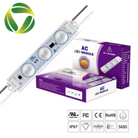 Module LED étanche IP68 pour enseignes, 1.5W 2W 3W SMD 2835, 12V AC110V 220V 230V, pour fabricants de produits injectés certifiés UL.