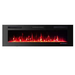 <span class=keywords><strong>Chimenea</strong></span> Eléctrica Moderna con Llama de 13 Colores, Calentador Eléctrico con Calefacción para Decoración del Hogar - Product Image 3