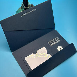 도매 빙란 고급 명함 디자인 인쇄 봉투 인사말 카드 창의적인 두꺼운 면지 맞춤 인쇄 - Product Image 5