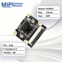 Module de caméra Raspberry Pi OV5647 5MP haute résolution MIPI compact pour le développement de la vision IA sur Raspberry Pi
