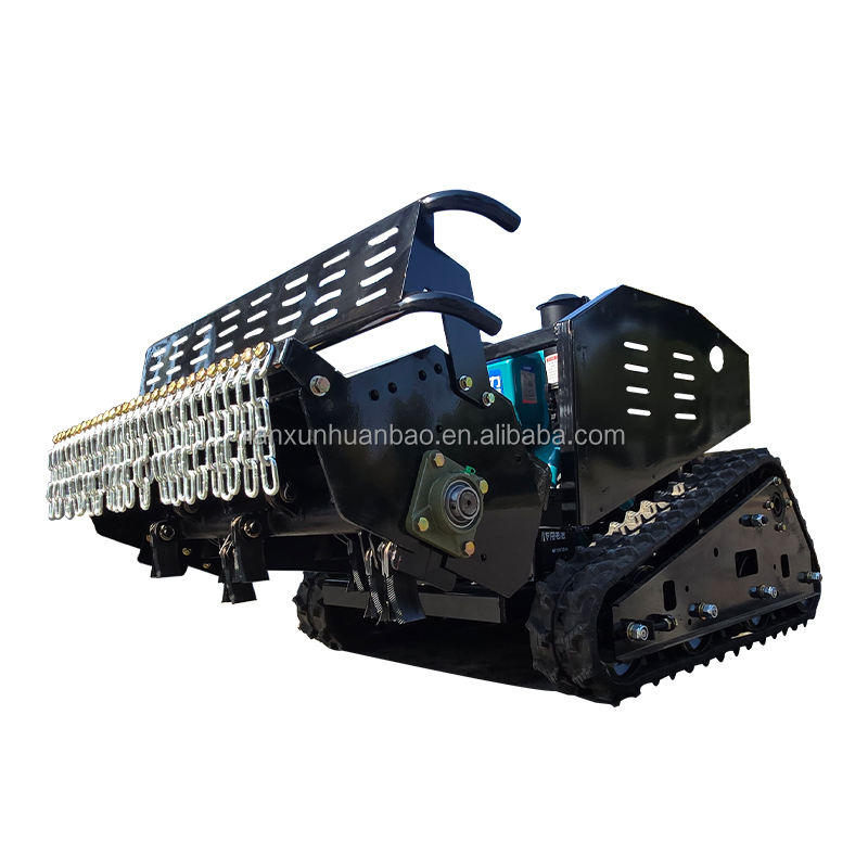 Crawler diesel Lawn Mower Remote Control Mowing Robot Suitable for Farm ...