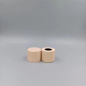 Wholesale Luxury 30ml 50ml 100ml <strong>atomizer</strong> <strong>Perfume</strong> Bottle with Wood Cap Spray unique parfum Glass Bottle Packaging - Product Image 6