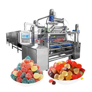 Large capacity Multivitamins gummy candy making machine Make vitamin gummy candies production line