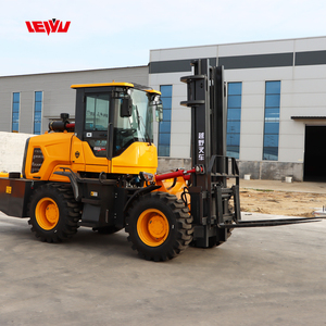 משלוח חינם מלגזה שטח 4 טון 4x4 מלגזה שטח מחוספס רב תכליתית מלגזה שטח מחוספס לשטח קשה - Product Image 4