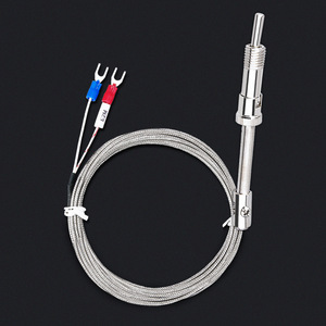สายเทอร์โมคัปเปิลแบบสปริงชนิด K พร้อมหัววัดอุณหภูมิ ขั้วต่อ E2M - Product Image 1