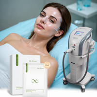 Masque facial à l'acide hyaluronique, hydratation intense, réparation post-laser, réparation de la barrière cutanée pour peaux sensibles, usage professionnel en clinique