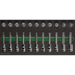 Fasano <b>Torx</b> <b>Bit</b> Set R4 To R14 10 Pc Socket Driver Automotive Repair Tool - Product Image 1