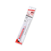 Marqueurs à encre permanente imperméable multi-usages en plastique, 4 couleurs, pointe longue pour trous profonds, logo personnalisé, pour usage sur papier - Vente chaude
