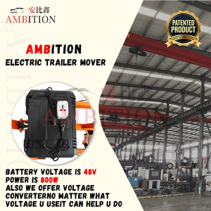 Chariot électrique pour remorque avec moteur, chariot réglable pour remorque, chariot robuste pour camping-car, caravane, chariot de déménagement pour voiture - Product Image 3