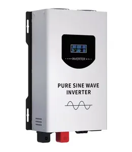 Houli invertör güneş şebekeden bağımsız invertör 48V 24V 220V saf dalga 12V 110V dönüştürücü yatırımcılar A220 invertör 5000W ev