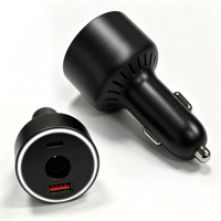Pengisi Daya Mobil Khusus Starlink Mini Adaptor 3-in-1 Output DC 60W dengan Dua Port USB Cepat