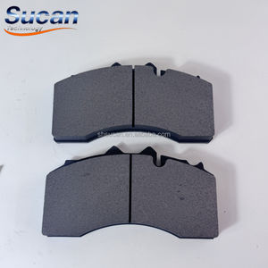 Plaquettes de frein à disque OEWVA29228 pour camions européens Mercedes, DAF, Scania, MAN, <span class=keywords><strong>RENAULT</strong></span>, VOLVO, certification EU Emark IATF16949 - Product Image 2