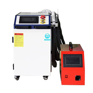 New 1500W Air-Cooled Fiber Pulsed <b>Laser</b> <b>Cleaning</b> <b>Machine</b> for Surface Treatment of Large Equipment in Steel Plants - Product Image 6