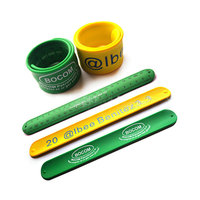 Bracelet en silicone animal personnalisable avec sublimation de règle à pression extra longue pour cadeau promotionnel avec logo