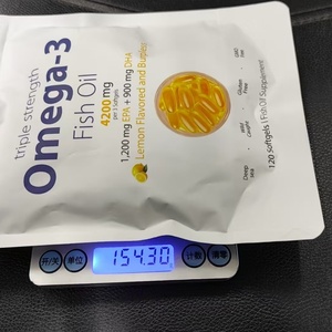 Cápsulas Blandas de Omega 3 EPA DHA de Alta Potencia con Vitamina D3, Recubrimiento Entérico, Sin Regurgitación, Aceite de Pescado - Product Image 4