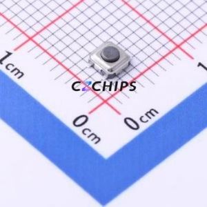 TS-KG77S-AT15F Tactile Switch SMD Switch Single Pole Single Throw Round Button 2.5N Vertical Mount - Product Image 1