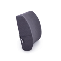Vente en gros usine : Ensemble coussin de siège et oreiller de soutien lombaire 2-en-1, en mousse à mémoire de forme, orthopédique, ergonomique, antibactérien, amovible