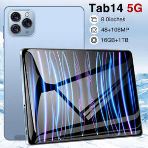 Android 10 mịn chạy tab14 5g 8 "1280*800 4 + 64GB 8800mAh 48 + 108MP dimensity 9000 kim loại - Product Image 5