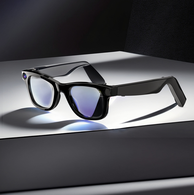 Chat Gpt AI Translation 800W Anti-Shake Camera Glasses Sport Camera With Video Recording Dual Mic Ai Smart Glasses