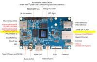 Orange Pi 5 Rockchip RK3588S Prosesor 8-inti 64-bit NPU 4G 8G OPI 5