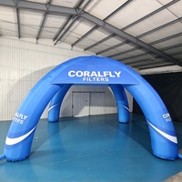 Dôme Gonflable d'Usine en Tissu Oxford pour Événements Extérieurs, Publicité, Fêtes, Expositions, Affichage Commercial Portable