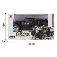 Voiture de course tout-terrain télécommandée à huit roues en alliage 1/18 2062, buggy de course RC, jouets de modèle de voiture