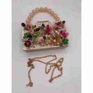 กระเป๋าคลัทช์ทำมือสำหรับผู้หญิงกระเป๋าถือกระเป๋าเงินผู้หญิงกระเป๋าคลัทช์แบบสั่งทำสำหรับผู้หญิงกระเป๋าคลัทช์แฟชั่นโดย MSR ต่างประเทศ - Product Image 6