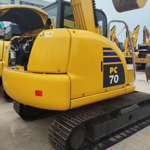 Mini-excavatrice d'occasion Komatsu PC70-8 avec moteur fiable et châssis robuste pour travaux d'ingénierie - Product Image 3