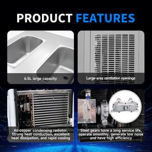 Máquina <span class=keywords><strong>de</strong></span> Helado Suave <span class=keywords><strong>de</strong></span> 3 Sabores Moseener Comercial Automática <span class=keywords><strong>de</strong></span> Acero Inoxidable con Certificación Energy Star para Uso en Restaurantes - Product Image 5