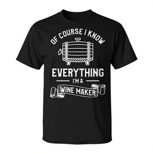 Claro que sé todo, soy un vinoñero - Camiseta - Artículo Promocional Premium - Product Image 2