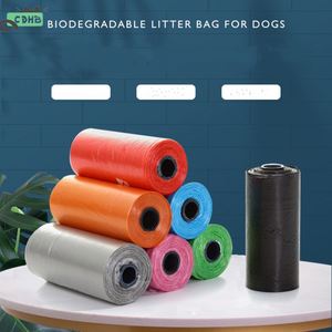 Sacs à déjections canines biodégradables et compostables personnalisables, sacs écologiques pour chiens avec impression et parfum Amells - Product Image 2