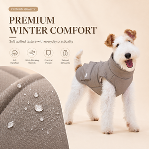 Veste de luxe personnalisée pour chien, vêtements classiques chauds d'hiver pour chat et chiot, tapis de couchage, équipement, vente en gros, OEM personnalisé - Product Image 6