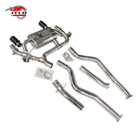 Pour BMW F30 340i Performance système d'échappement Cat-Back double sortie avec Valvetronic 304 acier inoxydable