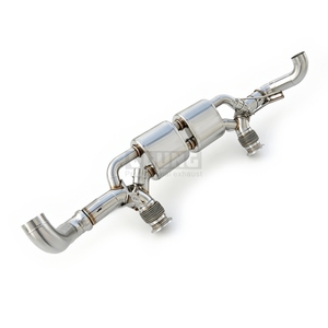 Système d'échappement à soupape contrôlée haute performance en acier inoxydable à double résonateur pour <span class=keywords><strong>Audi</strong></span> <span class=keywords><strong>R8</strong></span> V10 5.2L 2009-2015 - Product Image 2
