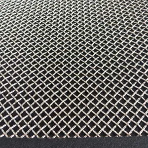 Treillis métallique en acier inoxydable 304 316 maille tissée unie en acier inoxydable 316L pour filtre