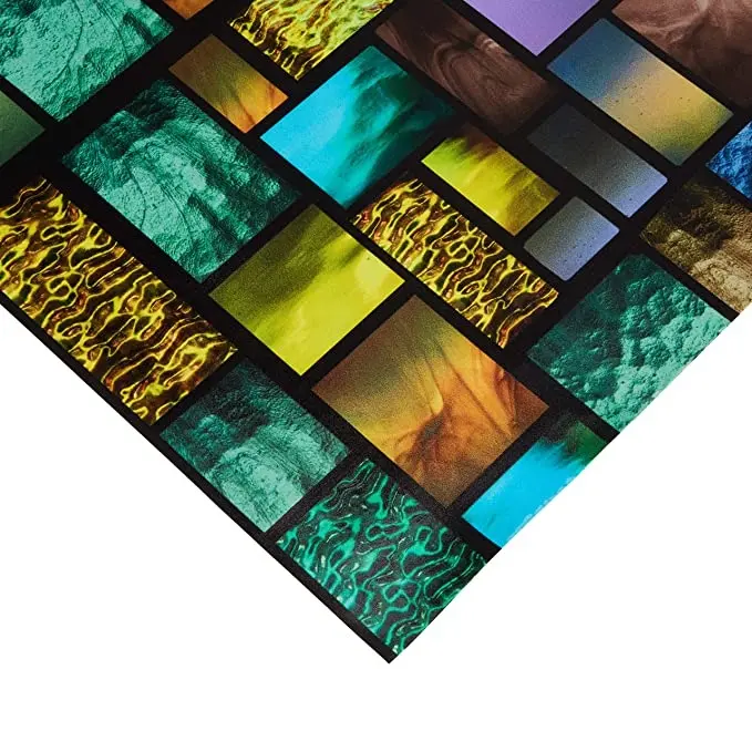 Op Maat Gemaakte Levendige Kleuren Bedrukte Niet-Zelfklevende Statische Vastklamp Verwijderbare Transparante Raambekleding Film Glas-In-Lood Sticker Vastklampen