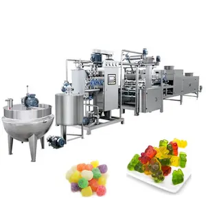 Snack machines jelly candy production line gummy bears making machine